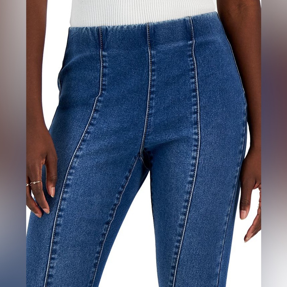NWT Women’s Size X-small (25-26”Waist) Vanilla Star Skinny Jeggings In Dark Blue